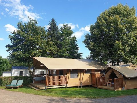 TENTE TOILE ET BOIS 7 personnes - Sun Lodge Taiga et Kambi