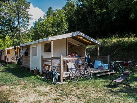 BUNGALOW TOILÉ 5 personnes - Bungalow toilé 19m²