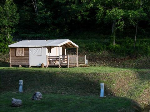 BUNGALOW TOILÉ 5 personnes - Bungalow toilé 19m²