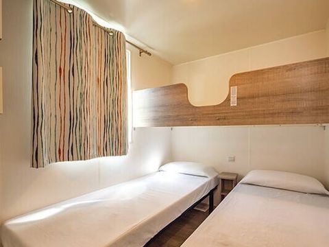 MOBILHOME 6 personnes - Comfort | 3 Ch. | 4/6 Pers. | Terrasse surélevée | Clim.