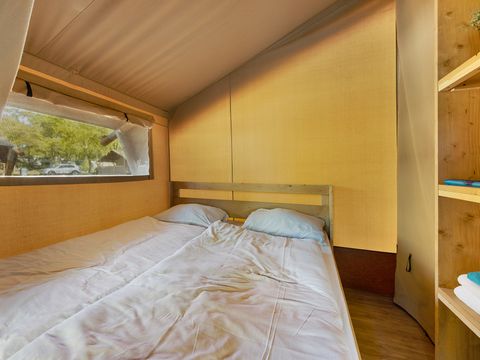 TENTE TOILE ET BOIS 5 personnes - Aminess Maravea - Safari tent Lodge (5P)