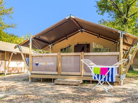 Tente en toile et en bois 5 personnes - Aminess Maravea - Safari tent Lodge (5P)