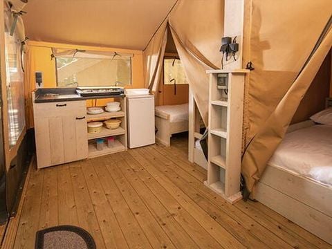 TENTE 5 personnes - Tente Super Lodge | 2 Ch. | 4/5 Pers. | Terrasse Simple | Sans SDB