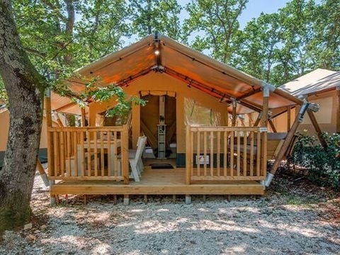 TENTE 5 personnes - Tente Super Lodge 4/5 Couchages | Petite Terrasse | Pas de Salle de Bain