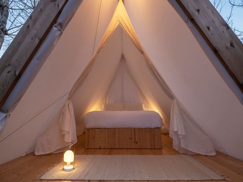 Tente en toile et en bois 2 personnes - Cabin Tent