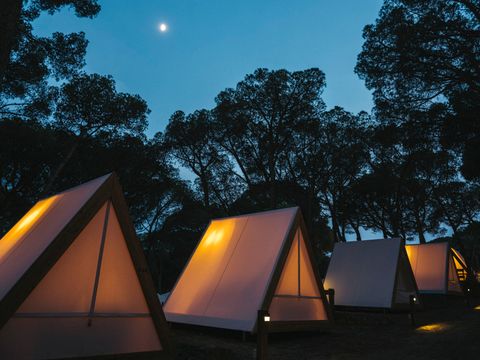 Tente en toile et en bois 2 personnes - Cabin Tent
