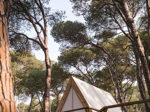 Tente en toile et en bois 2 personnes - Cabin Tent