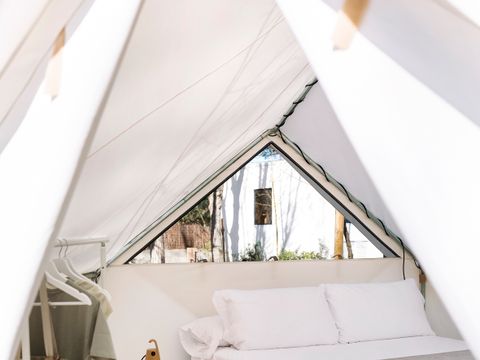 Tente en toile et en bois 2 personnes - Bell Tent