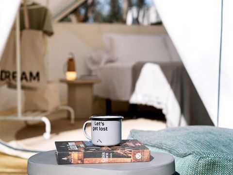 Tente en toile et en bois 2 personnes - Bell Tent