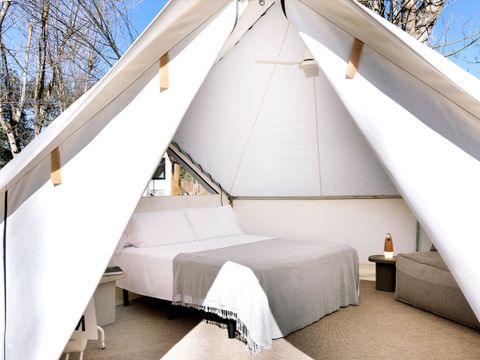 Tente en toile et en bois 2 personnes - Bell Tent