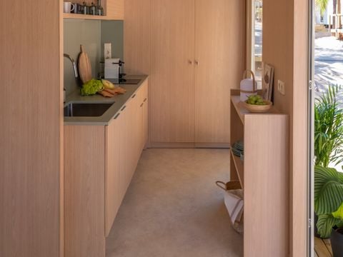 MOBILHOME 4 personnes - BASIC FAMILY - CLIM - DRAPS - SERVIETTE - WIFI