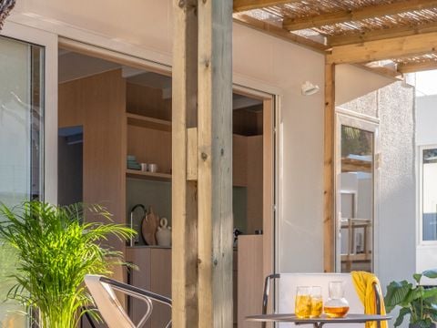 MOBILHOME 4 personnes - BASIC FAMILY - CLIM - DRAPS - SERVIETTE - WIFI