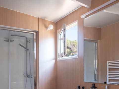 MOBILHOME 4 personnes - BASIC FAMILY - CLIM - DRAPS - SERVIETTE - WIFI