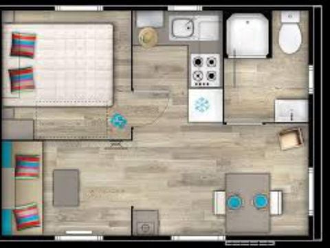 MOBILHOME 2 personnes - IBIZA