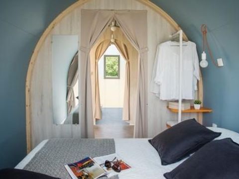 Tente en toile et en bois 4 personnes - COCO SWEET sans sanitaires