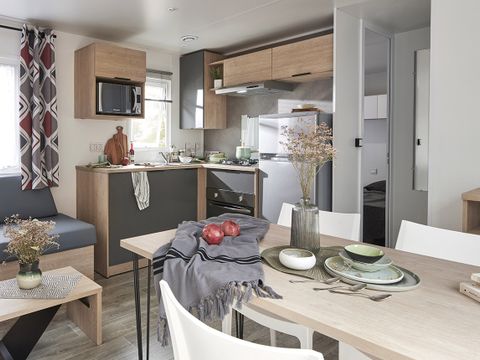 Mobilhome 6 personnes - 3 chambres - Clim - TV