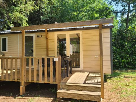 Mobilhome 4 personnes - Confort - 2 chambres - TV