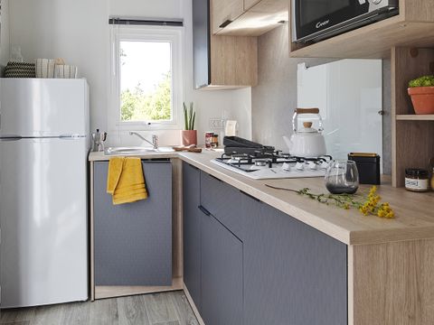 Mobilhome 4 personnes - Confort - 2 chambres - TV