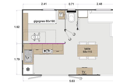 MOBILHOME 4 personnes - Rapidhome