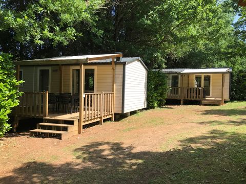 Mobilhome 4 personnes - Confort - 2 chambres - TV