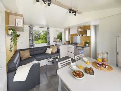 Mobilhome 6 personnes - Confort - 3 chambres - Clim - TV - 33m²