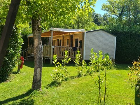 MOBILHOME 6 personnes - Mobil-home Confort - 3 chambres - Clim - TV - 33m²