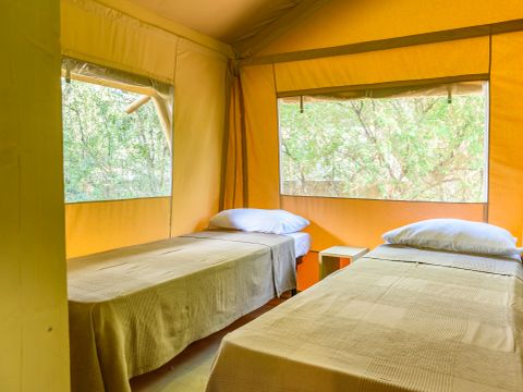 TENTE TOILE ET BOIS 6 personnes - Big Country Lodge