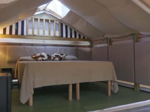 TENTE TOILE ET BOIS 2 personnes - Mini Lodge - sans sanitaire