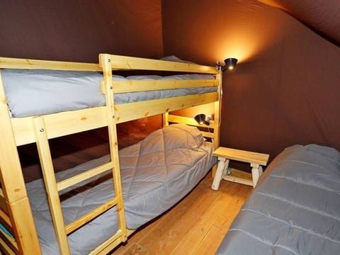 TENTE 5 personnes - Tente lodge - 40m² - 2 chambres