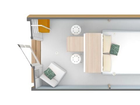 TENTE 2 personnes - Cocosweet - 11m² - 1 chambre sans sanitaires