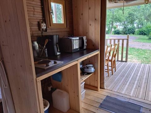LODGE 5 personnes - Tite lodge - 2 chambres sans sanitaires
