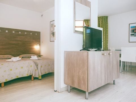 APPARTEMENT 4 personnes - 2 pièces 4 personnes lits simples