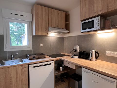 GÎTE 4 personnes - "Climatisation" 2 pièces - Accueil lit bébé impossible