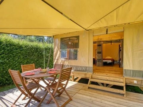 BUNGALOW TOILÉ 6 personnes - Hypitipy 23m² - 2 chambres - sans sanitaires