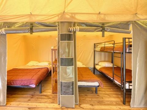 Bungalow toilé 6 personnes - Hypitipy