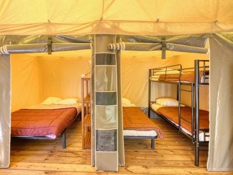 BUNGALOW TOILÉ 6 personnes - Hypitipy 23m²- 2 chambres - sans sanitaires