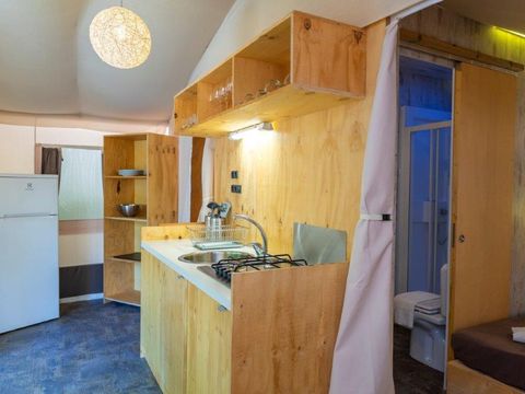 TENTE TOILE ET BOIS 5 personnes - LODGE TENT