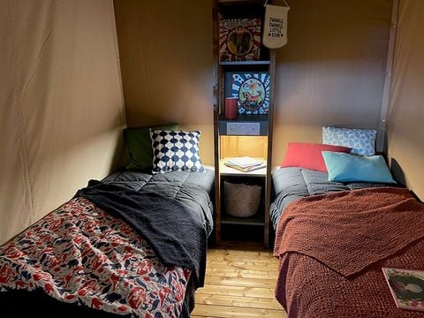 TENTE TOILE ET BOIS 4 personnes - Tente Lodge
