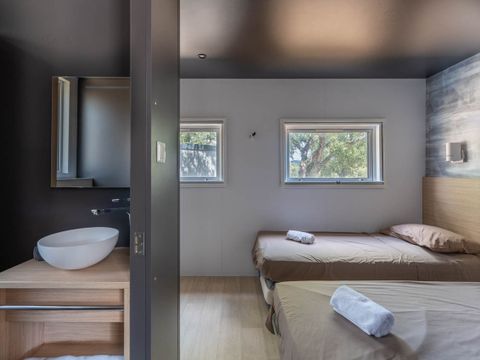 MOBILHOME 5 personnes - TAOS LUXE Jacuzzi 2 CH 4/5 Pers