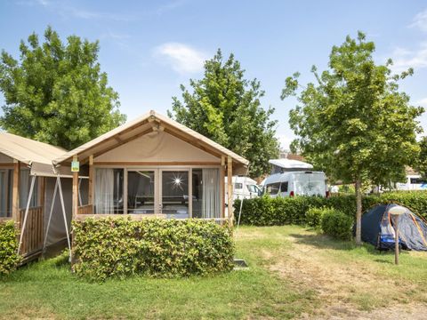 TENTE TOILE ET BOIS 2 personnes - Hu Glamp Smart	Tenda