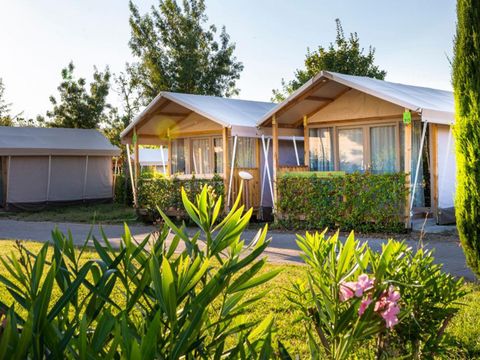 Tente en toile et en bois 2 personnes - SAFARI TENT