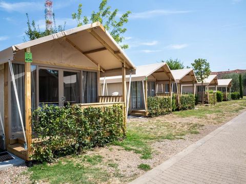 Tente en toile et en bois 2 personnes - SAFARI TENT