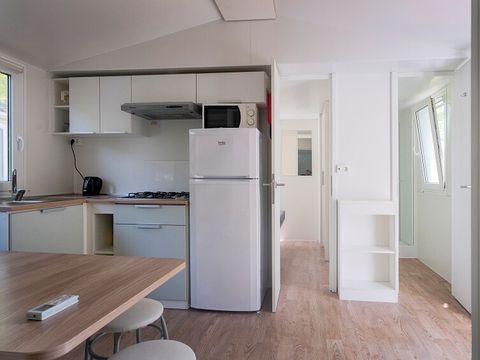 MOBILHOME 6 personnes - Mobil-home | Classic | 2 Ch. | 4/6 Pers. | Terrasse surélévée non couverte | Clim.