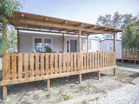 MOBILHOME 4 personnes - DELUXE deuxième rangée