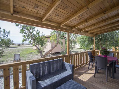 MOBILHOME 4 personnes - DELUXE deuxième rangée