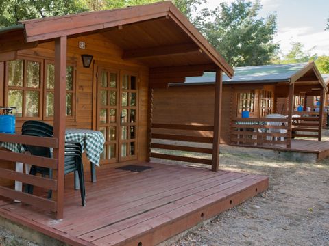 CHALET 2 personnes - Cabane en bois - sans cuisine - sans sanitaires