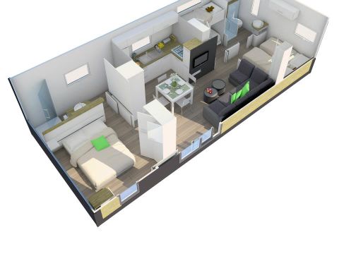 CHALET 6 personnes - 3 chambres