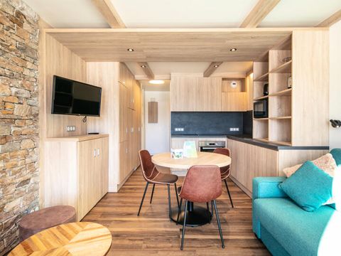 STUDIO 3 personnes - Avec balcon et transats