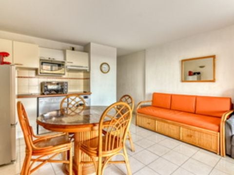 APPARTEMENT 6 personnes - Appartement 2 pièces cabine 6 personnes vue mer