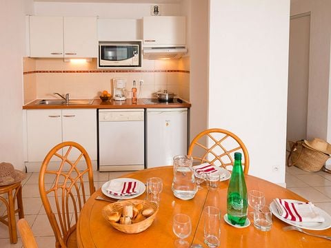 APPARTEMENT 6 personnes - 2 pièces avec coin nuit 6 personnes